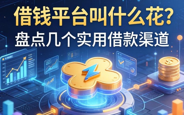 有个借钱平台叫什么花？盘点几个实用的借款渠道