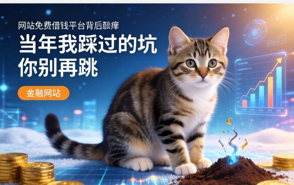 网站免费借钱平台背后的猫腻，当年我踩过的坑你别再跳
