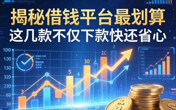 揭秘借钱平台最划算：这几款不仅下款快还省心