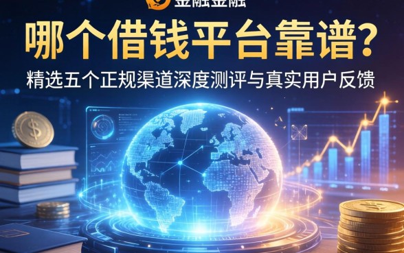 哪个借钱平台靠谱？精选五个正规渠道深度测评与真实用户反馈