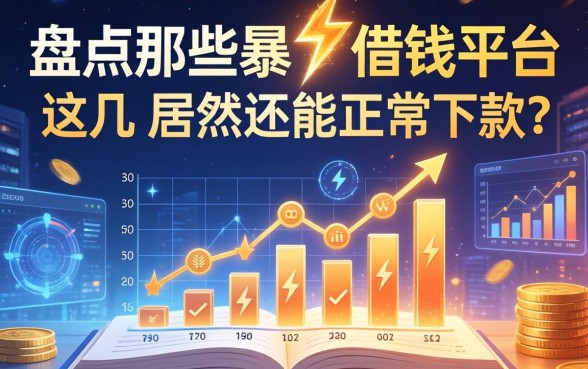 盘点那些暴雷的借钱平台，这几家居然还能正常下款？