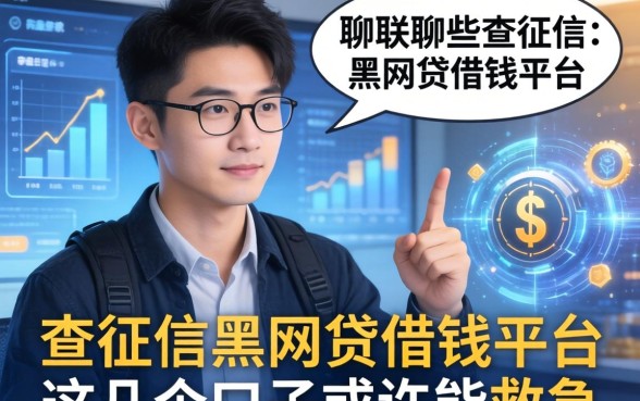 聊聊那些不查征信的黑网贷借钱平台，这几个口子或许能救急