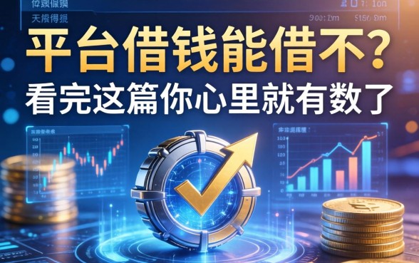 平台借钱能借不？看完这篇你心里就有数了