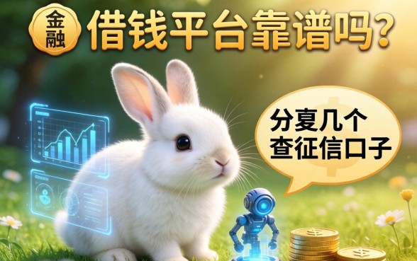 白兔借钱平台靠谱吗？分享几个不查征信的口子