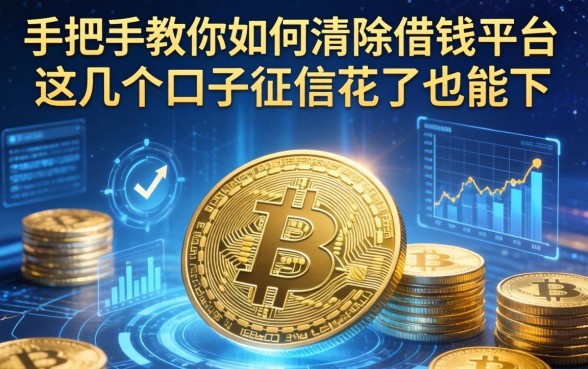 手把手教你如何清除借钱平台，这几个口子征信花了也能下