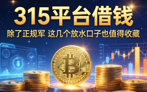 315平台借钱：除了正规军，这几个放水口子也值得收藏