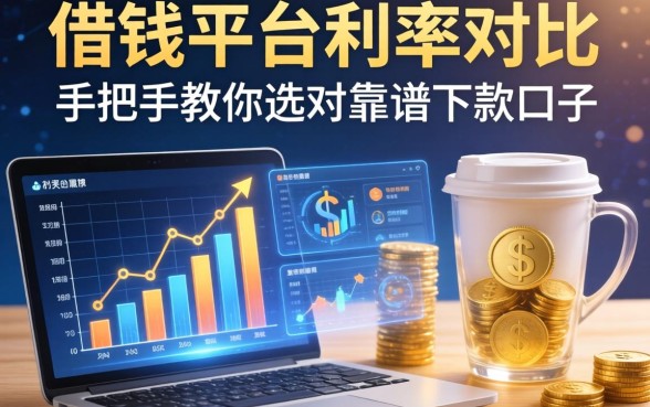 借钱平台利率对比：手把手教你选对靠谱下款口子