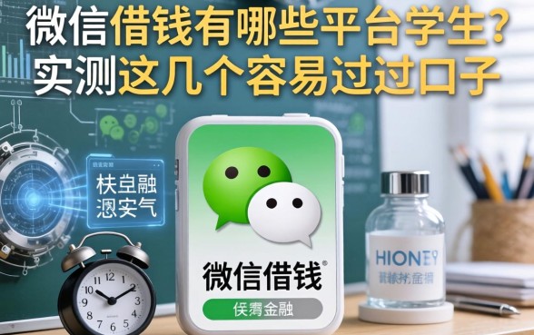 微信借钱有哪些平台学生？实测这几个容易过的口子