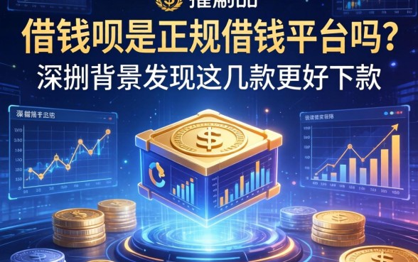 借钱呗是正规借钱平台吗？深扒背景发现这几款更好下款