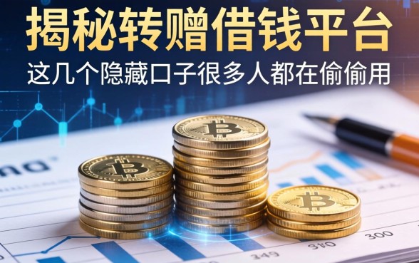 揭秘转赠借钱平台：这几个隐藏口子很多人都在偷偷用