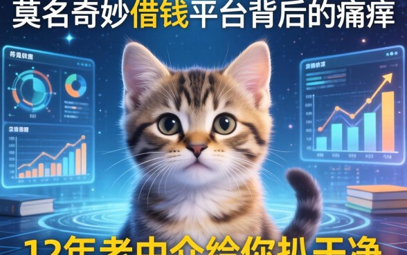 莫名奇妙借钱平台背后的猫腻，12年老中介给你扒干净