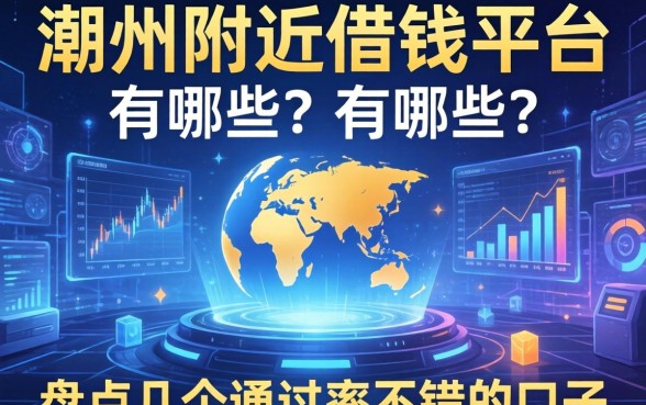 潮州附近借钱平台有哪些？盘点几个通过率不错的口子