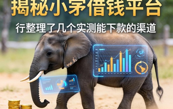 揭秘小象借钱平台：整理了几个实测能下款的渠道