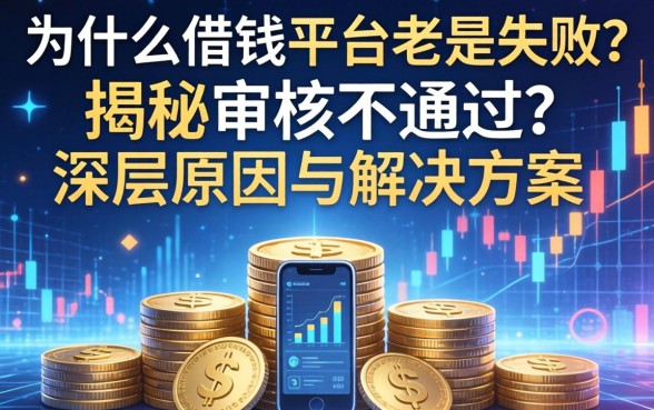 为什么借钱平台老是失败？揭秘审核不通过的深层原因与解决方案
