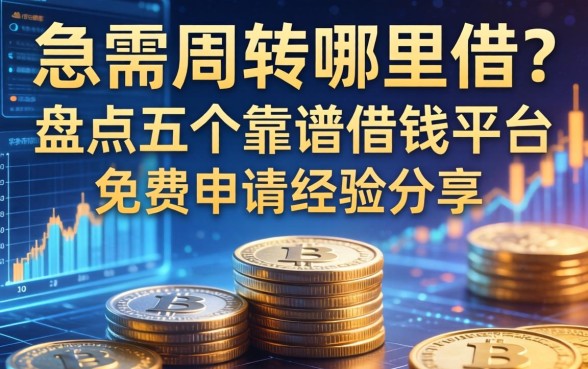 急需周转哪里借？盘点五个靠谱借钱平台免费申请经验分享