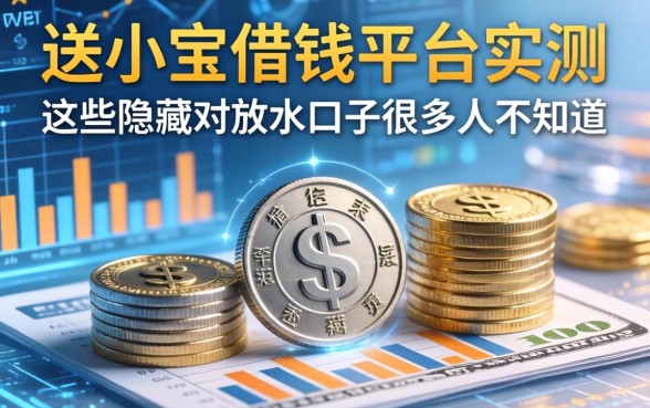 送小宝借钱平台实测：这些隐藏的放水口子很多人不知道