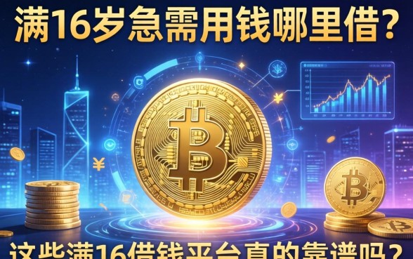 满16岁急需用钱哪里借？这些满16借钱平台真的靠谱吗？