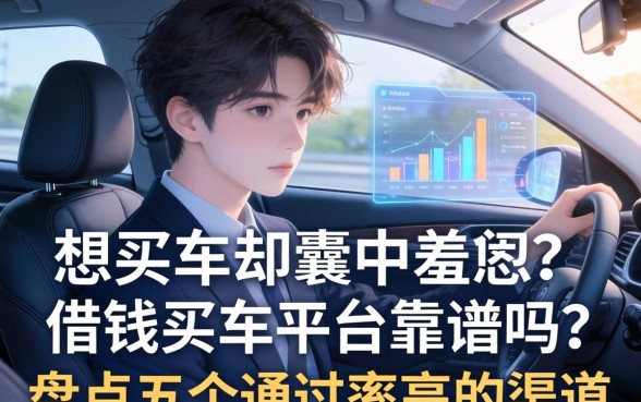 想买车却囊中羞涩？借钱买车平台靠谱吗？盘点五个通过率高的渠道