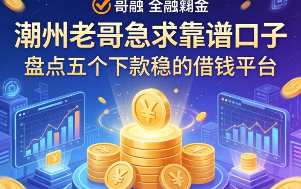 潮州老哥急求靠谱口子，盘点五个下款稳的借钱平台