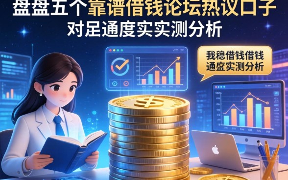 盘点五个靠谱借钱论坛热议口子，通过率实测分析