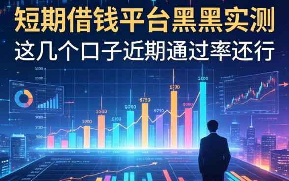 短期借钱平台黑户实测：这几个口子近期通过率还行