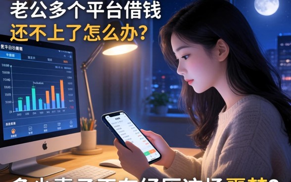 老公多个平台借钱还不上了怎么办？深夜翻看手机账单，多少妻子正在经历这场噩梦？
