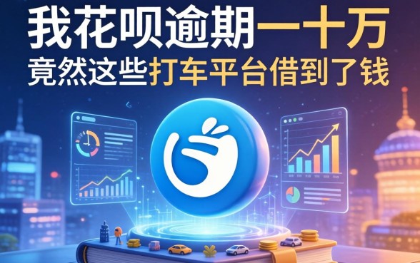 我花呗逾期一万多，竟然在这些打车平台借到了钱