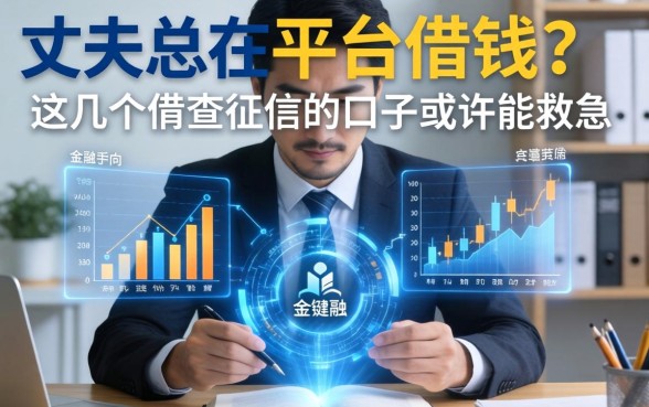 丈夫总在平台借钱，这几个不查征信的口子或许能救急