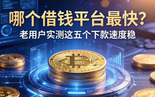 哪个借钱平台最快？老用户实测这五个下款速度稳