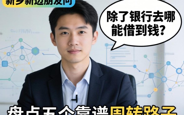 新乡这边朋友问：除了银行去哪能借到钱？盘点五个靠谱周转路子