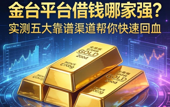 金条平台借钱哪家强？实测五大靠谱渠道帮你快速回血