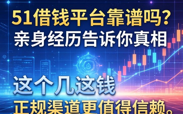 51借钱平台靠谱吗？亲身经历告诉你真相，这几个正规渠道更值得信赖
