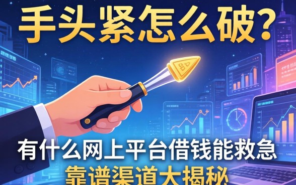 手头紧怎么破？有什么网上平台借钱能救急？靠谱渠道大揭秘