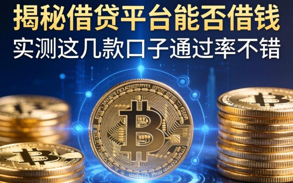 揭秘借贷平台能否借钱，实测这几款口子通过率不错