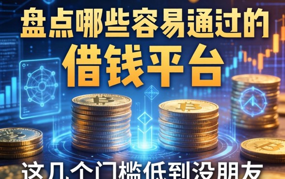 盘点哪些容易通过的借钱平台，这几个门槛低到没朋友