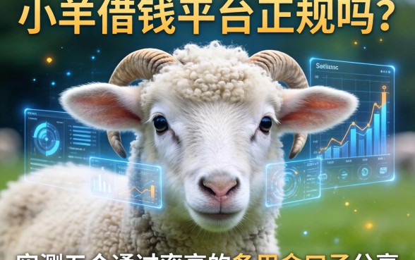小绵羊借钱平台正规吗？实测五个通过率高的备用金口子分享