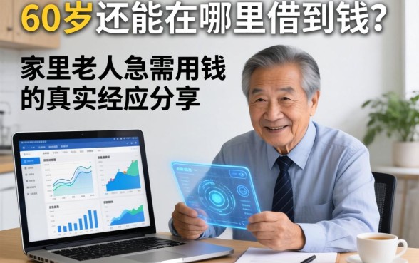 60岁还能在哪里借到钱？家里老人急需用钱的真实经历分享