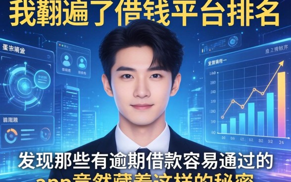 我翻遍了借钱平台排名，发现那些有逾期借款容易通过的app竟然藏着这样的秘密