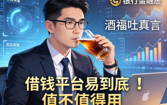 银行经理酒后吐真言：借钱平台易到底值不值得用