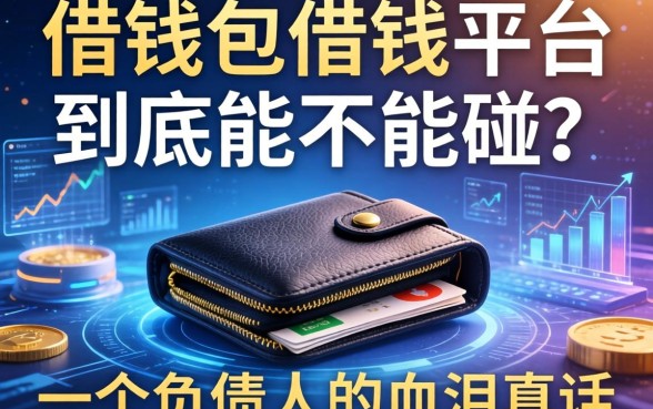 复借钱包借钱平台到底能不能碰？一个负债人的血泪真话