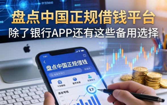 盘点中国正规借钱平台：除了银行APP还有这些备用选择