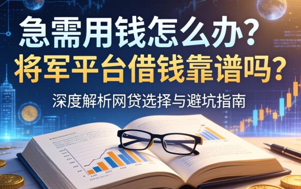 急需用钱怎么办？将军平台借钱靠谱吗？深度解析网贷选择与避坑指南