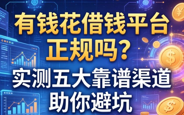 有钱花借钱平台正规吗？实测五大靠谱渠道助你避坑