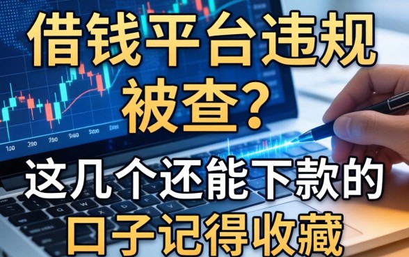 借钱平台违规被查？这几个还能下款的口子记得收藏