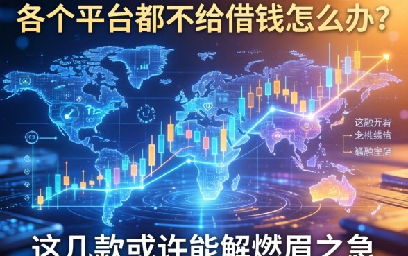 各个平台都不给借钱怎么办？这几款或许能解燃眉之急