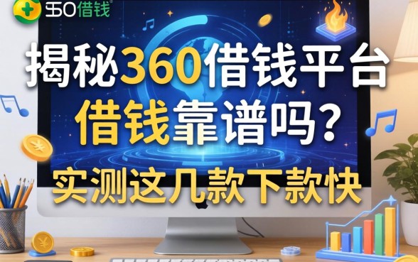 揭秘360借钱平台借钱靠谱吗？实测这几款下款快
