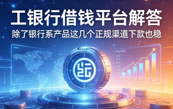 工行借钱平台解答：除了银行系产品，这几个正规渠道下款也稳