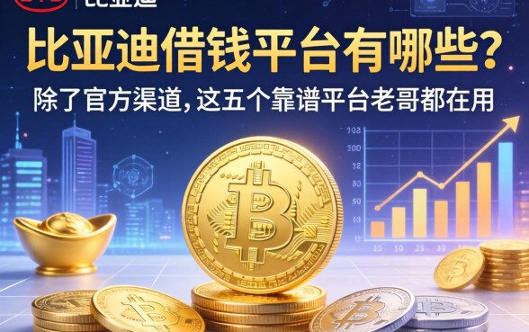 比亚迪借钱平台有哪些？除了官方渠道，这五个靠谱平台老哥都在用