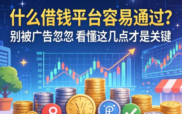 什么借钱平台容易通过？别被广告忽悠，看懂这几点才是关键