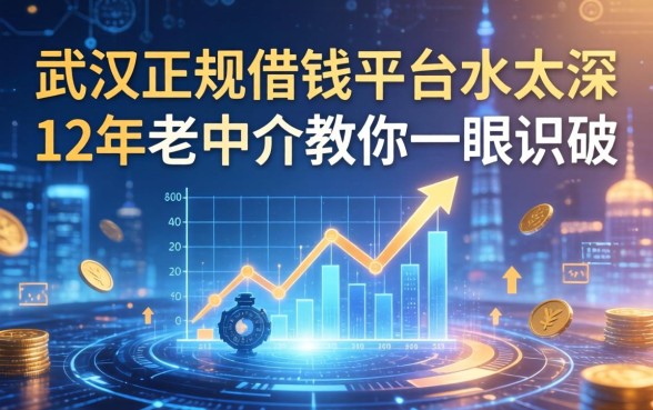 武汉正规借钱平台水太深，12年老中介教你一眼识破